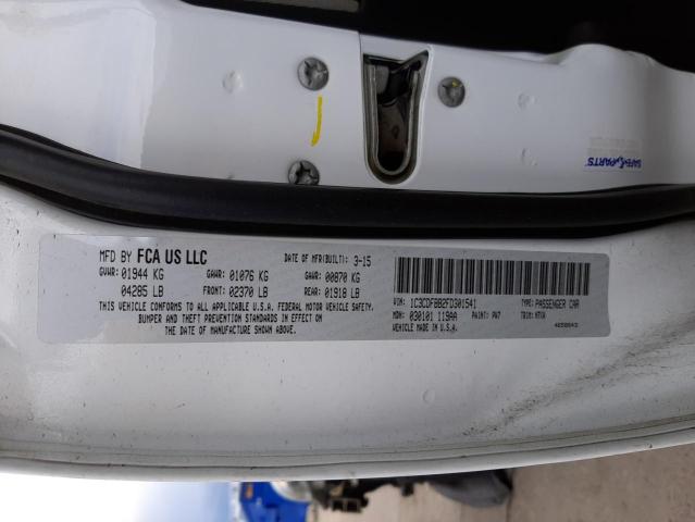 2015 DODGE DART SXT 1C3CDFBB2FD301541