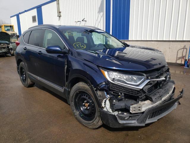Salvage cars for sale from Copart Atlantic Canada Auction, NB: 2019 Honda CR-V Touring