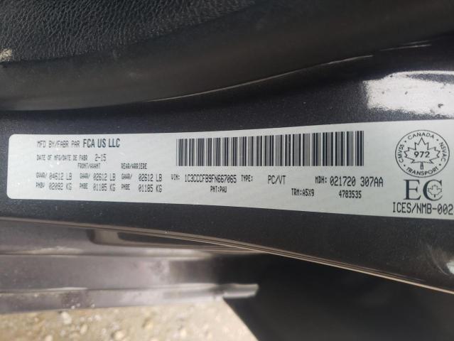 2015 CHRYSLER 200 LX 1C3CCCFB9FN667065