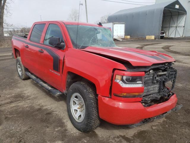 Salvage cars for sale from Copart Montreal Est, QC: 2018 Chevrolet Silverado