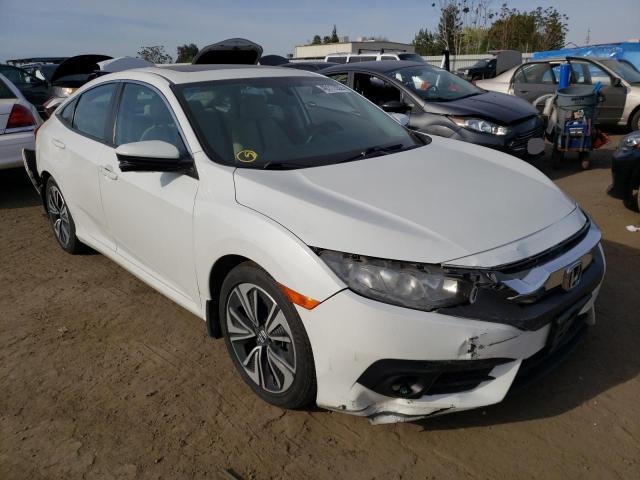 Salvage cars for sale from Copart Bakersfield, CA: 2016 Honda Civic EX