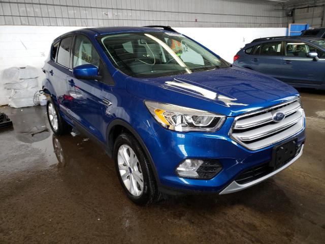 Salvage cars for sale at Candia, NH auction: 2019 Ford Escape SEL