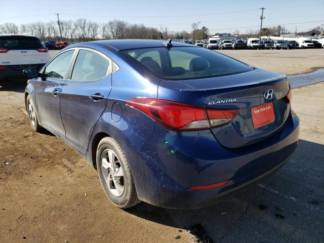 2015 HYUNDAI ELANTRA SE 5NPDH4AE4FH621958