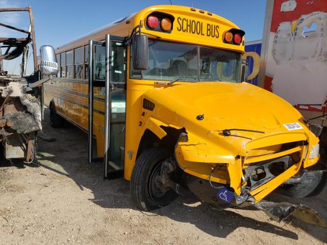Salvage cars for sale from Copart Amarillo, TX: 2014 Blue Bird School Bus