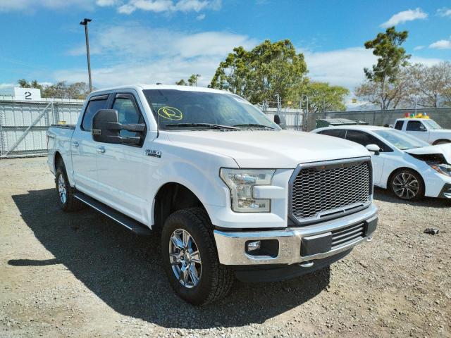 Salvage trucks for sale at San Diego, CA auction: 2015 Ford F150 Super