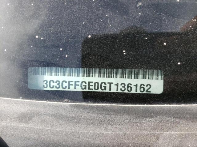 2016 FIAT 500 ELECTR 3C3CFFGE0GT136162