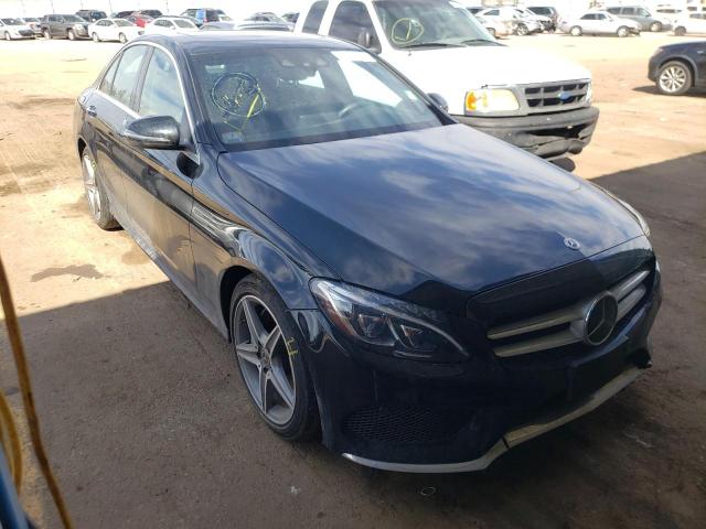 Salvage cars for sale from Copart Colorado Springs, CO: 2018 Mercedes-Benz C 300 4matic