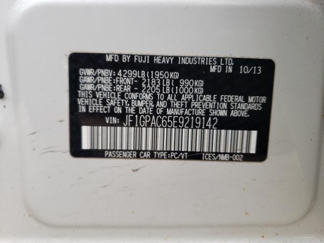 JF1GPAC65E9219142 Subaru Impreza Pr 2014. Фото: 9