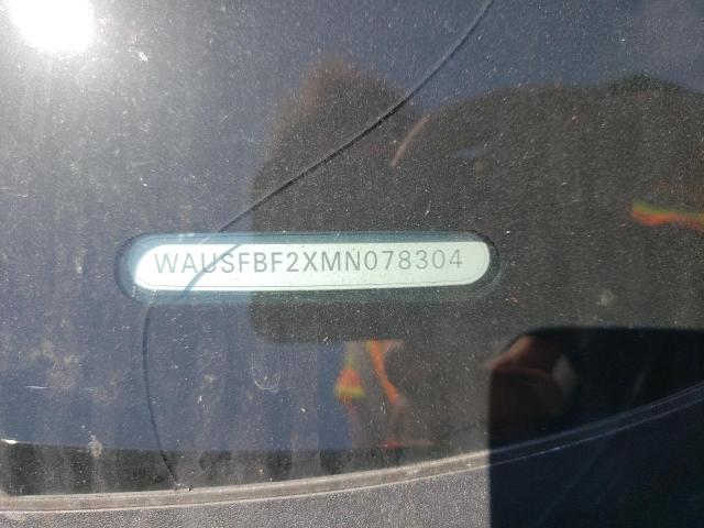 2021 AUDI S7 PRESTIG WAUSFBF2XMN078304