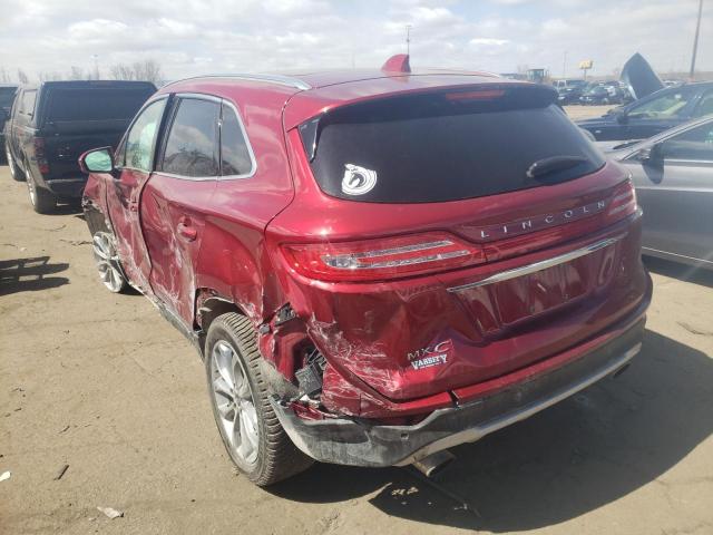 2019 LINCOLN MKC SELECT 5LMCJ2D93KUL06662