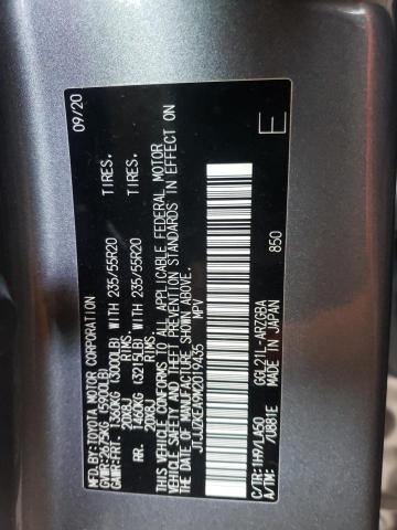 2021 LEXUS RX 350 L L JTJJZKEA9M2019435