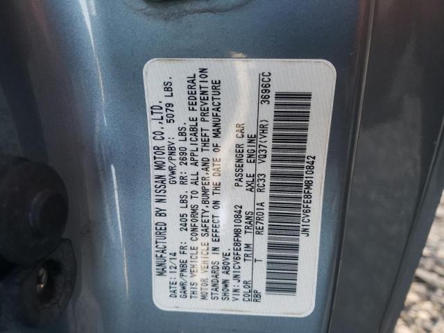 2015 INFINITI Q60 BASE JN1CV6FE8FM810842