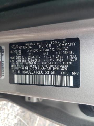 2020 HYUNDAI TUCSON SE KM8J23A48LU153168