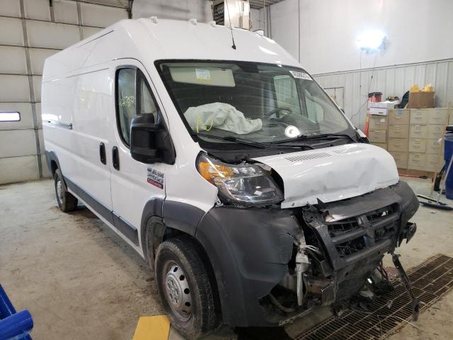 Salvage cars for sale from Copart Columbia, MO: 2018 Dodge RAM Promaster