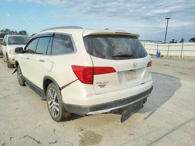 2018 HONDA PILOT ELIT 5FNYF6H04JB041131