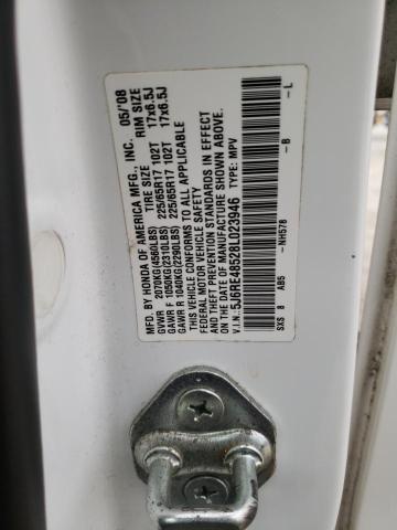 5J6RE48528L023946 Honda Cr-V Ex 2008. Фото: 9