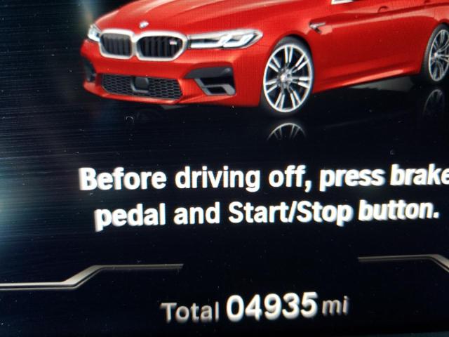 2021 BMW M5 WBS83CH00MCF36107