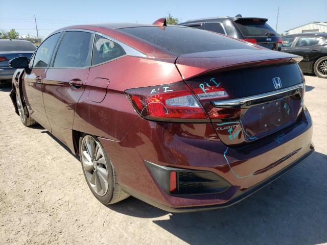 2018 HONDA CLARITY TO JHMZC5F33JC023008