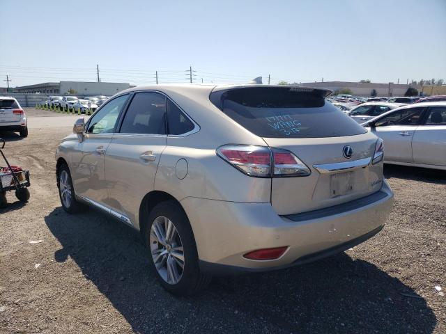 2015 LEXUS RX 450H 2T2ZB1BA3FC002977