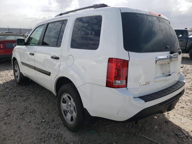 5FNYF4H29DB081652 Honda Pilot Lx 2013. Фото: 2