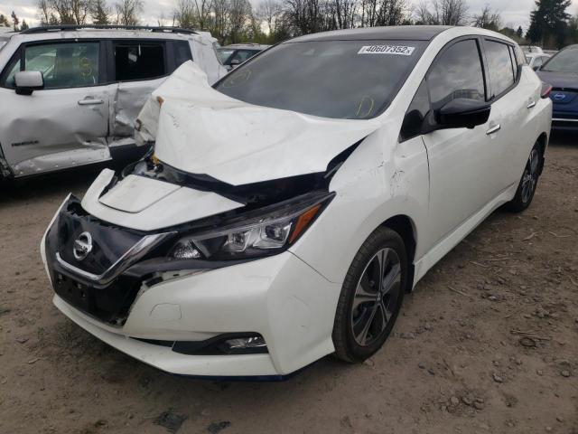 2021 NISSAN LEAF SL PL 1N4BZ1DV2MC553799