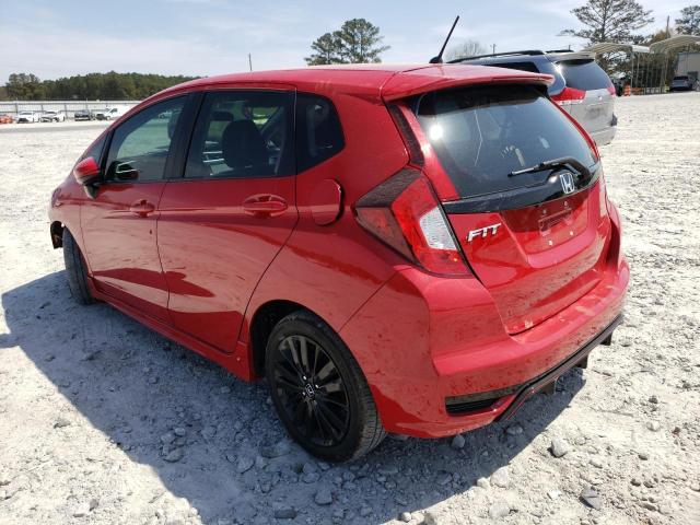 2018 HONDA FIT SPORT 3HGGK5H62JM724402