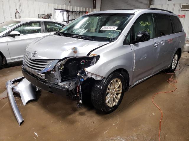 5TDYK3DC0CS201546 Toyota Sienna Xle 2012. Фото: 1