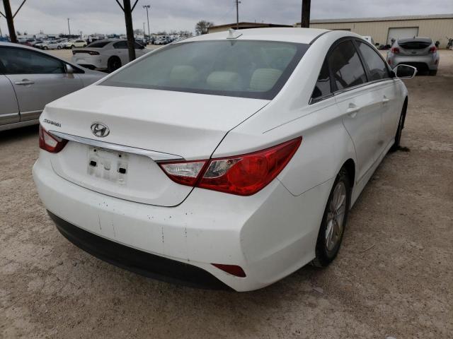 5NPEB4ACXEH897662 Hyundai Sonata Gls 2014. Фото: 3