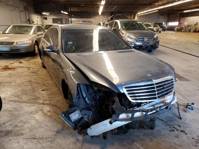 Salvage cars for sale from Copart Wheeling, IL: 2007 Mercedes-Benz S 550 4matic