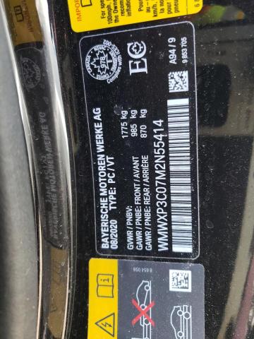 2021 MINI COOPER SE WMWXP3C07M2N55414