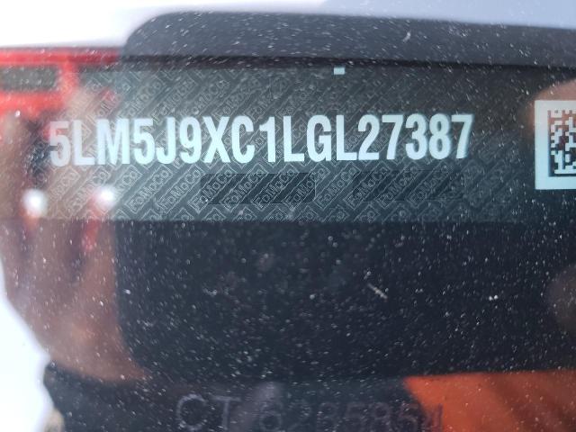 2020 LINCOLN AVIATOR BL 5LM5J9XC1LGL27387