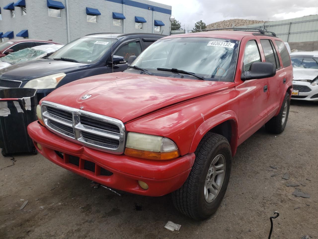 2002 Dodge Durango Slt VIN: 1B4HS48N82F196545 Lot: 40363132