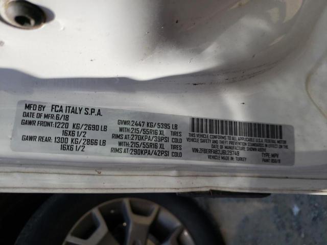 2018 DODGE PWR RM D50 ZFBERFAB2J6L29749