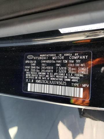 2018 HYUNDAI TUCSON SPO KM8J3CALXJU745625