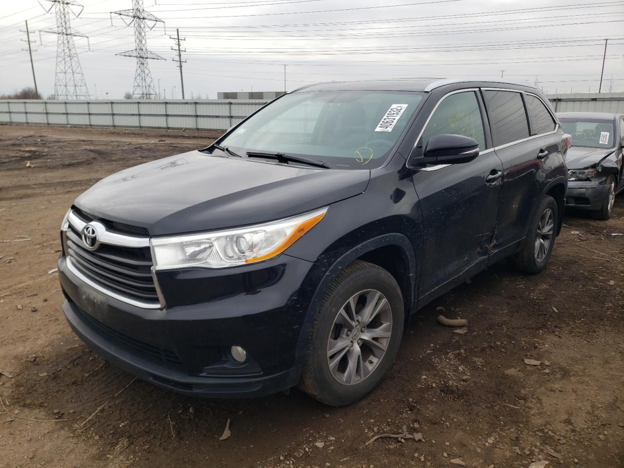 2014 Toyota Highlander Xle VIN: 5TDJKRFH4ES044099 Lot: 40631932