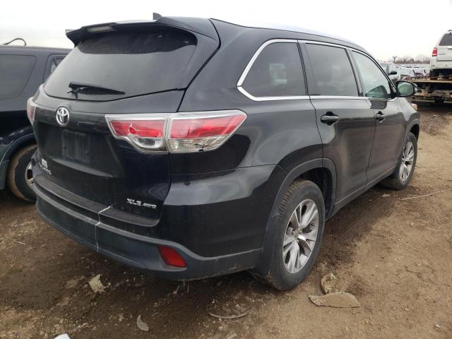Vin: 5tdjkrfh4es044099, lot: 40631932, toyota highlander xle 20144