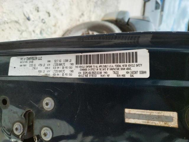 3D3ML48L99G516100 Dodge Ram 3500 2009. Фото: 9