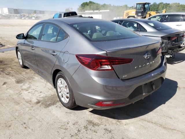 2019 HYUNDAI ELANTRA SE 5NPD74LFXKH474368
