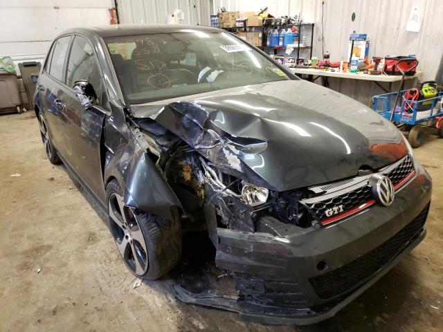 Salvage cars for sale from Copart Lyman, ME: 2015 Volkswagen GTI