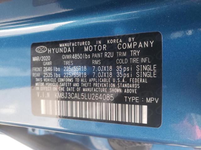 2020 HYUNDAI TUCSON LIM KM8J3CAL5LU264085