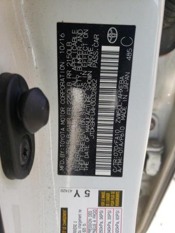 2017 TOYOTA PRIUS JTDKBRFU4H3032882