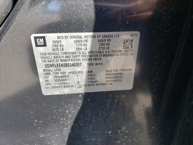 2GNFLEEK6E6346357 Chevrolet Equinox Ls 2014. Фото: 9