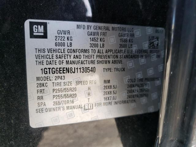 2018 GMC CANYON DEN 1GTG6EEN8J1130540