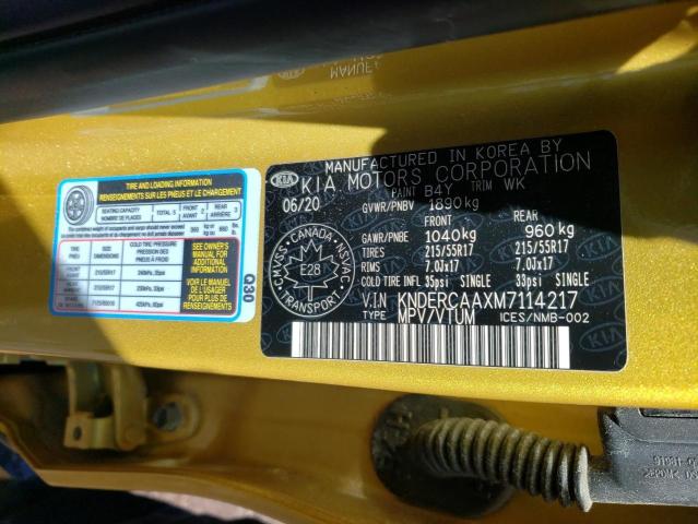 2021 KIA SELTOS EX KNDERCAAXM7114217