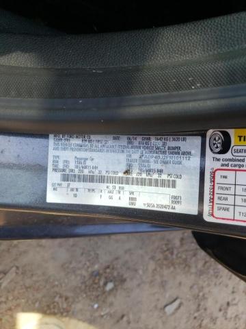 2015 FORD FIESTA SE 3FADP4BJ2FM101112