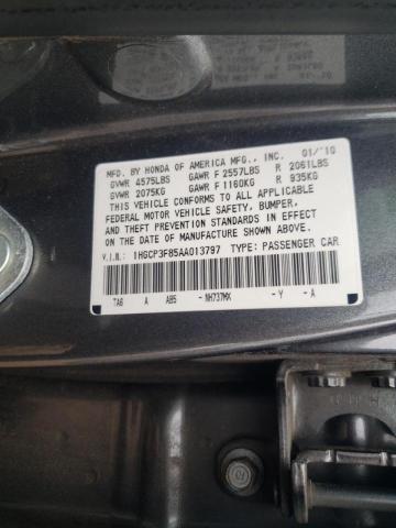 1HGCP3F85AA013797 Honda Accord Exl 2010. Фото: 9