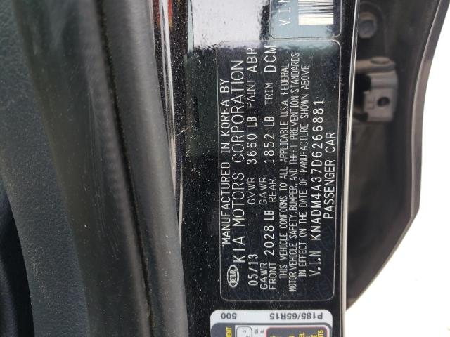 KNADM4A37D6266881 Kia Rio Lx 2013. Фото: 9
