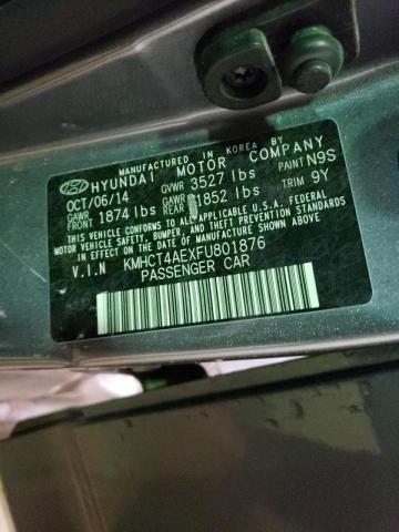 2015 HYUNDAI ACCENT KMHCT4AEXFU801876
