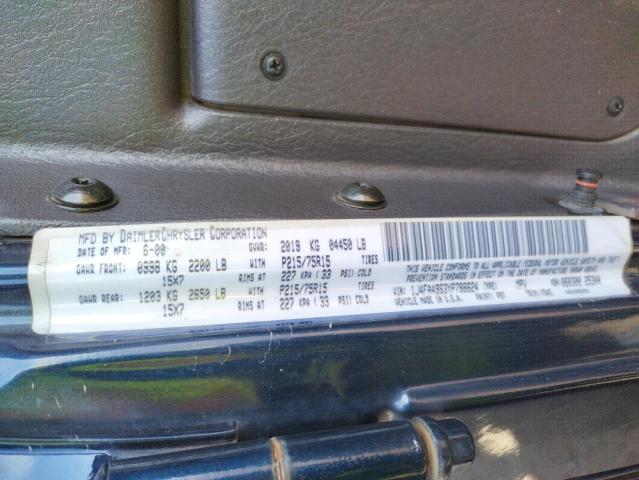 1J4FA49S3YP798624 Jeep Wrangler / 2000. Фото: 9
