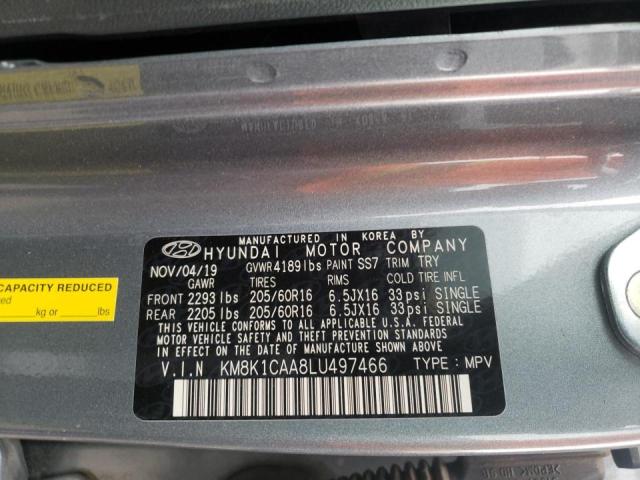 2020 HYUNDAI KONA SE KM8K1CAA8LU497466